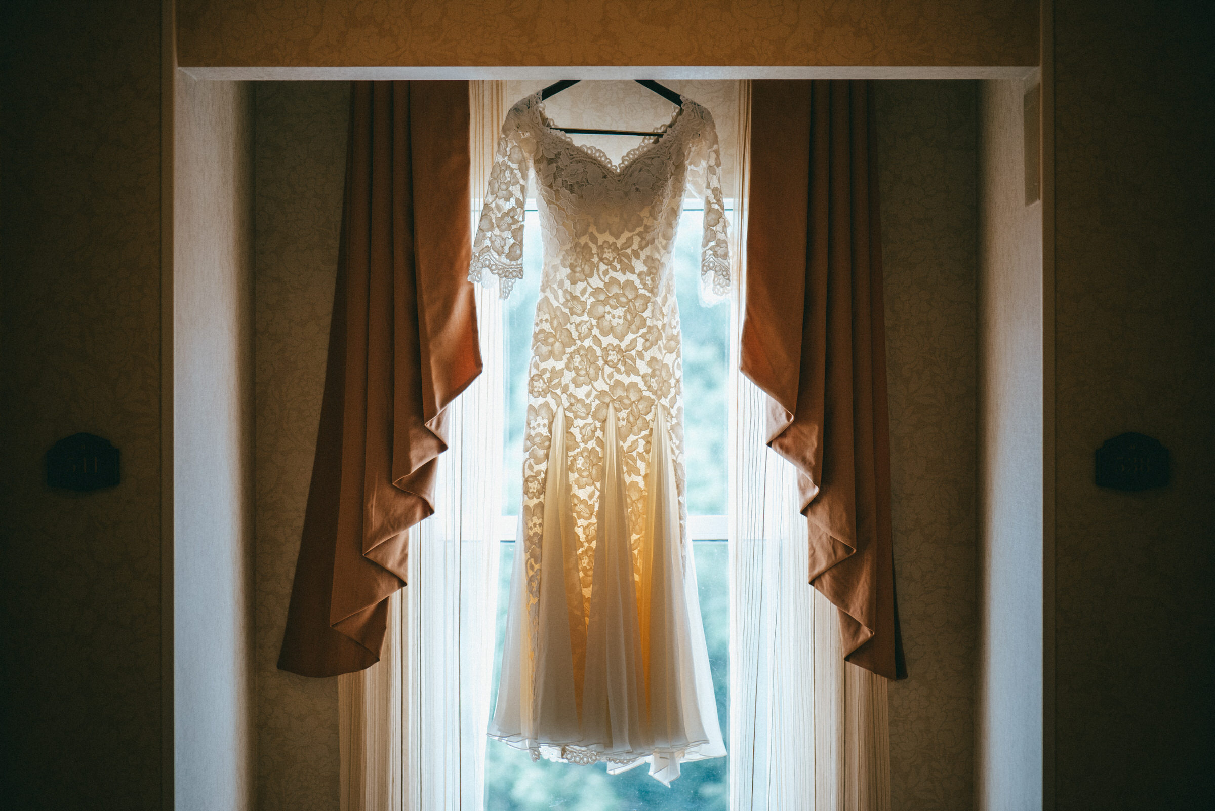 boho wedding gown