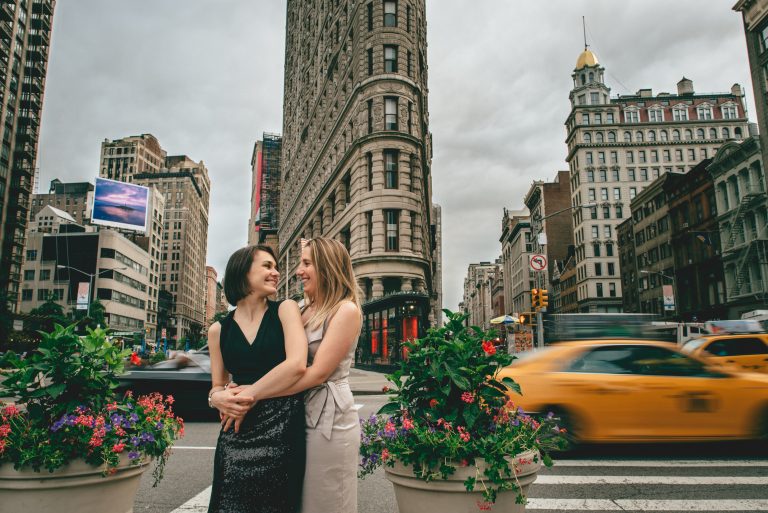 Kate & Natalie Surprise Proposal in Manhattan